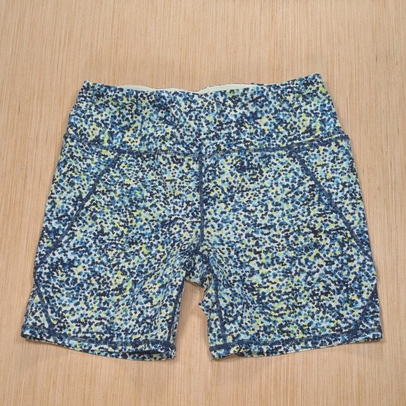 Sweaty Betty The Power Blue Athletic Running Workout Gym Shorts Women's Large - Picture 1 of 7